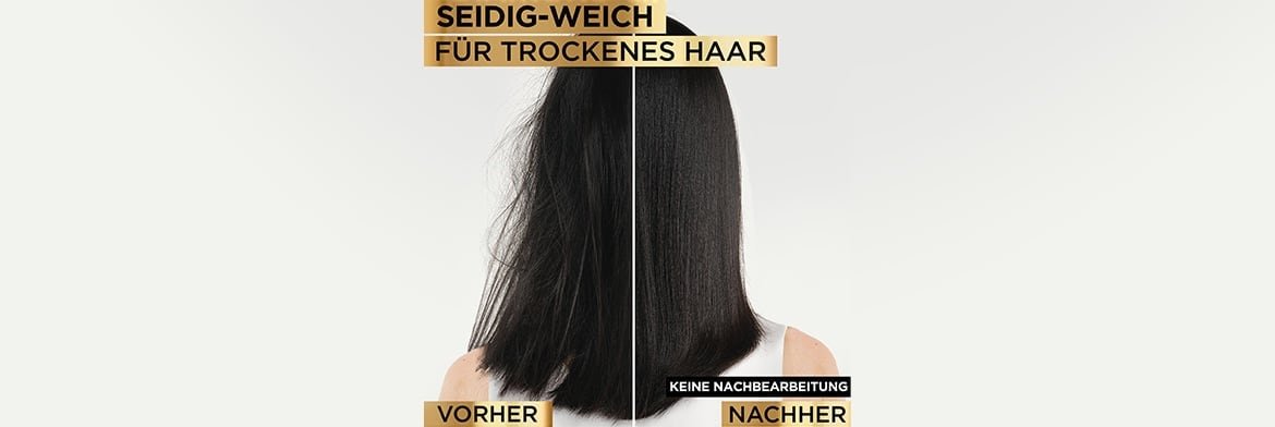 Advanced Hair Science Nährpflege-Serie - Anwendung mit vorher / nachher Vergleich
